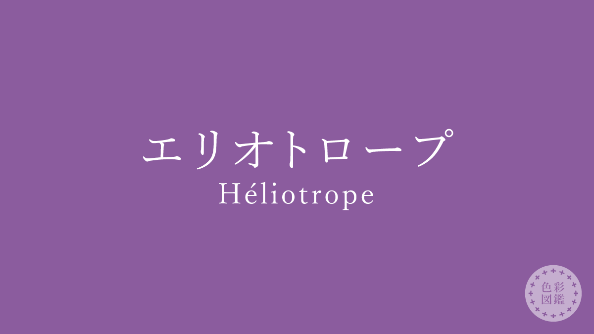 エリオトロープ（Héliotrope）の色見本