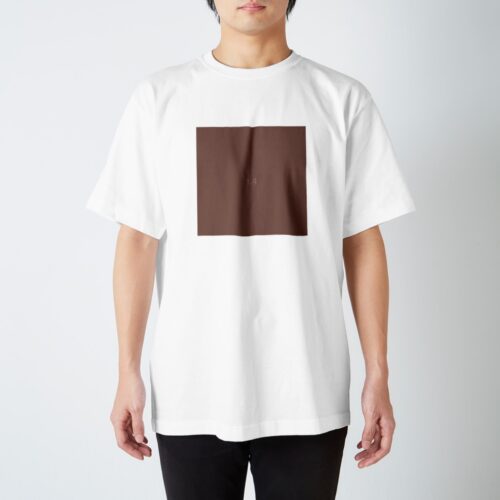 1月4日の誕生色「コニャック」のTシャツ