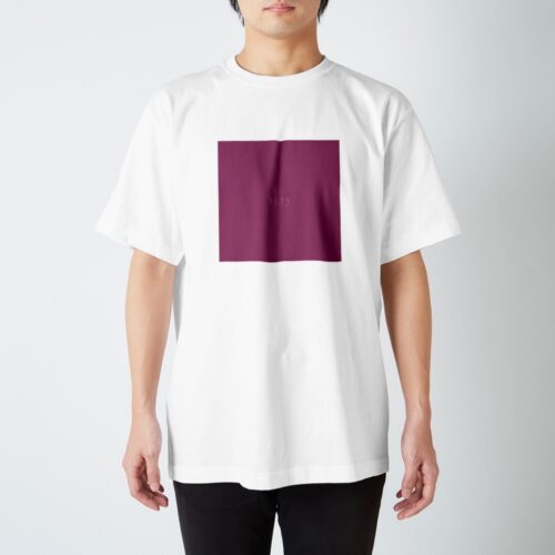 11月13日の誕生色「マゼンタ・ヘイズ」のTシャツ