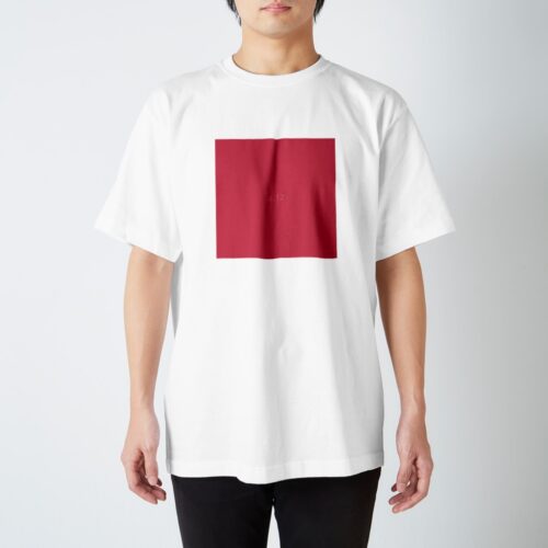 4月12日の誕生色「ゼラニウム」のTシャツ